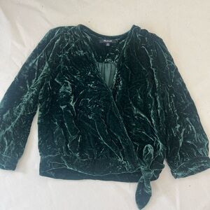 Women's Green Velvet Madewell Blouse